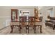 Classic dining room featuring traditional furnishings, tile floors, and natural light at 1366 Merrimack Pl, Davenport, FL 33837