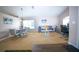 Spacious living room featuring comfortable seating, large windows, and a separate dining area, a welcoming space at 2169 Rose Blvd, Winter Haven, FL 33881