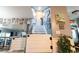 Staircase with creative wall decor, adding character and charm to the home's interior design at 237 Manatee Rd, Winter Haven, FL 33884