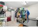 Laundry room with washer and dryer hookups with extra storage and folding area at 2861 Pond View Dr, Haines City, FL 33844