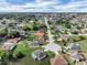 Neighborhood aerial view, highlighting the property's location within a well-maintained residential community at 5424 Moon Valley Dr, Lakeland, FL 33812