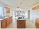 Spacious living space includes the kitchen, providing seamless flow throughout the home at 1844 Emily Dr, Winter Haven, FL 33884
