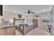 Bedroom with rustic wooden furniture and plenty of natural light at 195 Kissengen Park Blvd, Bartow, FL 33830
