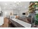 Bright open-concept living space with modern decor, beautiful floors, and a spacious layout at 1976 Harvest Landing Cir, Lakeland, FL 33810