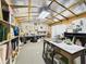Bright workshop with custom shelving, offering an organized and efficient space for various projects at 2418 W 1St St, Sanford, FL 32771
