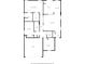 Detailed home floor plan layout with room names and dimensions at 2505 Brownwood Dr, Mulberry, FL 33860