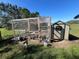 Outdoor chicken coop for fresh eggs at 1004 Country Oaks Ln, Lakeland, FL 33810