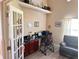 Home office with built-in desk and plenty of storage at 1159 Greenley Ave, Groveland, FL 34736