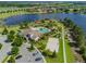 Community amenities including pool and volleyball court at 16039 Juniper Inlet Aly, Winter Garden, FL 34787