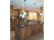 Large kitchen island with granite countertops at 413 Sandy Hill Dr, Longwood, FL 32779