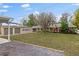 Single story home with two-car garage and yard at 1860 Lake Markham Rd, Sanford, FL 32771