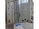 Bathroom with shower and bathtub at 766 Bryson Loop, Lakeland, FL 33809