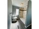Updated bathroom showcasing a modern shower and stylish fixtures at 100 Papaya Cv, Leesburg, FL 34748