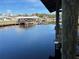 Peaceful water view featuring waterfront living and the community's boat docks at 1618 Juno Trail, Astor, FL 32102