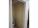 Small half bathroom with toilet and sink at 3362 Sebastion Ave, The Villages, FL 32163