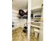 Well-organized closet with ample storage space at 408 Hawthorne Blvd, Leesburg, FL 34748
