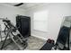 Workout room with an inversion table, workout bench, sauna and free weights at 414 Taft Dr, Davenport, FL 33837