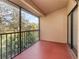 Screened lanai with access from living room and bedroom at 7654 Sugar Bend Dr # 7654, Orlando, FL 32819