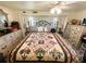 Bedroom featuring a bay window with a view, a cozy and inviting space to unwind at 207 Jacaranda Dr, Leesburg, FL 34748