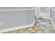 Hallway showcasing decorative tiled floor at 1333 Darnaby Way, Orlando, FL 32824