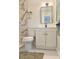 Modern bathroom featuring a new vanity with a white cabinet and black faucet at 2336 Nansen Ave, Orlando, FL 32817