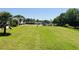 Expansive lawn with mature trees and a community boat dock, perfect for enjoying waterfront activities at 106 Palo Verde Dr, Leesburg, FL 34748