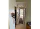 Hallway with tile floors and charming decor at 1134 S Pine Ridge Cir # 34, Sanford, FL 32773