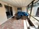 Covered patio with outdoor seating at 120 Borada Rd, Sanford, FL 32773