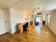 Bright bedroom with laminate flooring and ceiling fan at 141 Aspen Cir, Leesburg, FL 34748