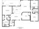 Detailed floor plan showcasing the layout of the home, including room dimensions at 15373 Evans Ranch Rd, Lakeland, FL 33809