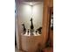 Neutral toned giraffe statues adorn the room, adding a unique touch at 4613 Eaglet Ln, Kissimmee, FL 34746