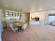 Comfortable dining area featuring a table, seating for four, and built in display case at 511 Hawthorne Blvd, Leesburg, FL 34748
