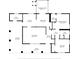 Detailed floor plan showcasing the layout of the home, including the living spaces, bedrooms, and bathrooms at 727 Se 12Th St, Ocala, FL 34471