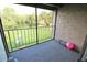 Balcony overlooking green space and pond at 2117 Lyme Bay Dr # 604, Orlando, FL 32839