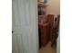 A storage closet filled with items, offering ample space for organization at 2408 Lemon Tree Ln # C, Orlando, FL 32839