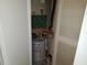 Utility closet with water heater and HVAC system at 2408 Lemon Tree Ln # C, Orlando, FL 32839