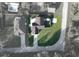 Aerial view of a home with a large backyard, highlighting the property's layout and surrounding landscape at 3426 Somerset Ave, Deltona, FL 32738