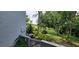 A view from the patio of the lush, green backyard at 4300 Aqua Vista Dr # A, Orlando, FL 32839