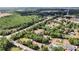 Discover a tranquil neighborhood from above, showcasing its verdant surroundings and peaceful atmosphere at 5155 Holopaw Rd, St Cloud, FL 34773
