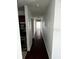 Hallway with dark hardwood floors at 2013 Dixie Belle Dr # 2013K, Orlando, FL 32812
