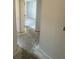 Hallway view revealing freshly painted walls, providing transition to various rooms at 6608 Madeira Ave, Lakeland, FL 33811
