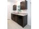 Kitchen area featuring stainless steel appliances and granite countertops at 3850 Hampstead Ln, Lakeland, FL 33810