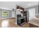 Updated kitchen features granite countertops, stainless steel appliances, and an open layout at 5390 Botany Ct, Orlando, FL 32811