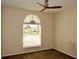 Bedroom with a ceiling fan and a window at 8044 Rural Retreat Ct, Orlando, FL 32819