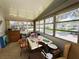 Bright sunroom with windows offering views of the surroundings at 103 Poinsettia Cv, Leesburg, FL 34748