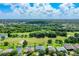 Birds-eye view of houses and golf course community at 235 Anastasia Dr, Poinciana, FL 34759