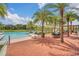 Enjoy the resort-style pool with a relaxing patio area at 7401 Levee Ln, Celebration, FL 34747