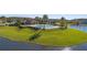 Resort-style community pool and clubhouse at 2755 Monticello Way, Kissimmee, FL 34741