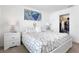 Main bedroom with king-size bed and walk-in closet at 1330 Blazing Star Ln, Davenport, FL 33837