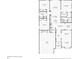 Detailed floorplan showcasing the layout of the home and room sizes at 2703 Gullane Ct, Kissimmee, FL 34746